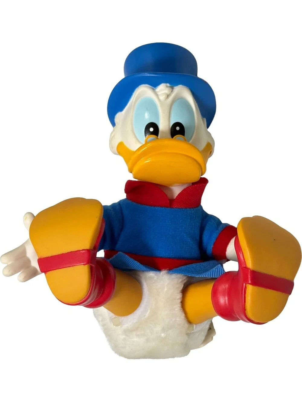 VTG Disney Scrooge McDuck Applause #15055 Ducktales Soft Vinyl 7